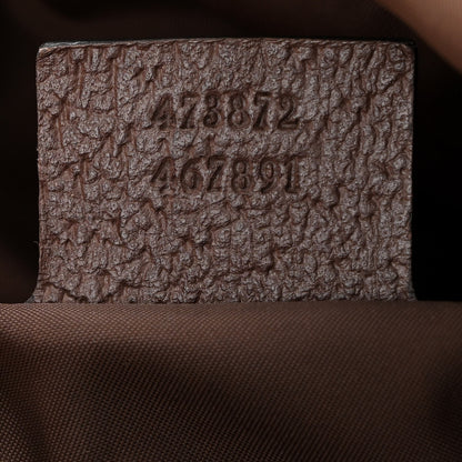 Gucci GG Supreme Monogram Neo Vintage Drawstring Backpack Beige New Acero Crop 7 of 10