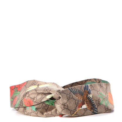 Gucci Silk Monogram Tian Print Headband 1 of 5