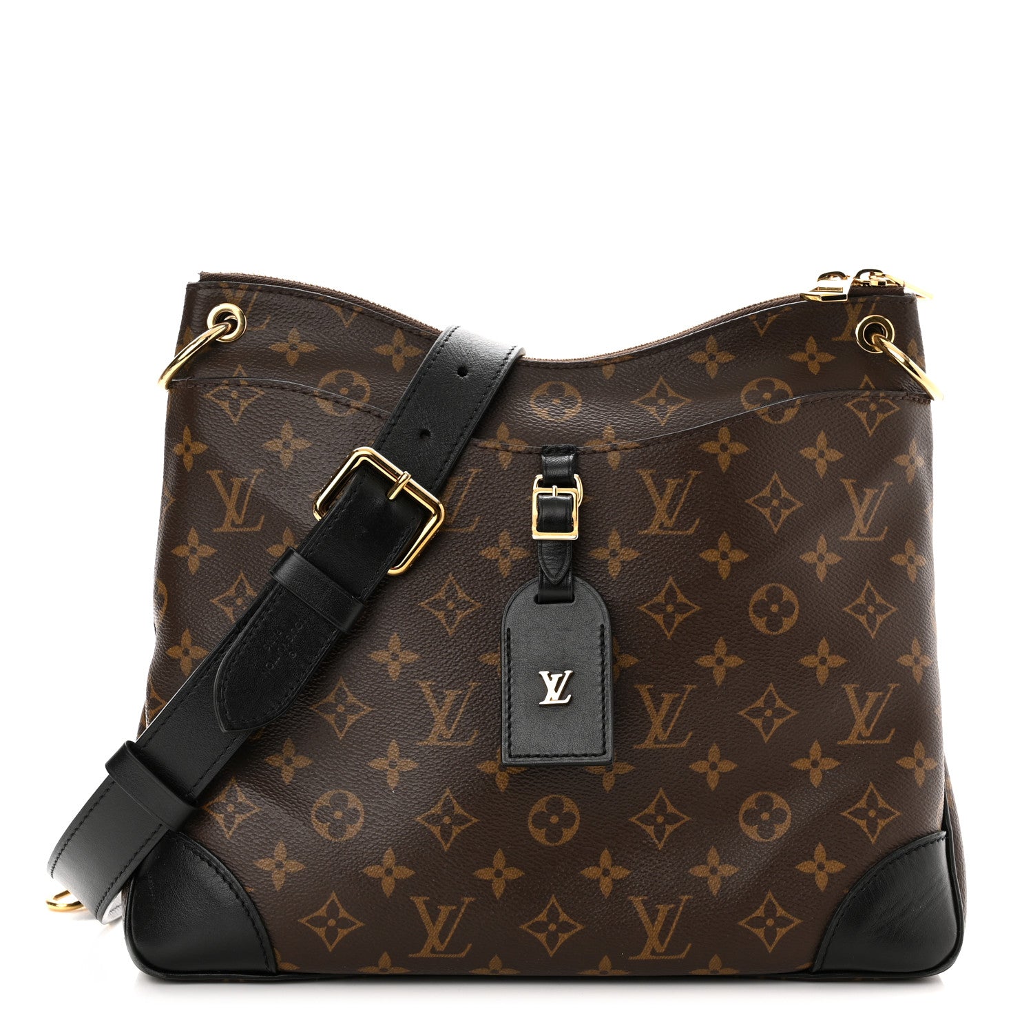 Louis Vuitton Monogram Odeon MM Black 1 of 10
