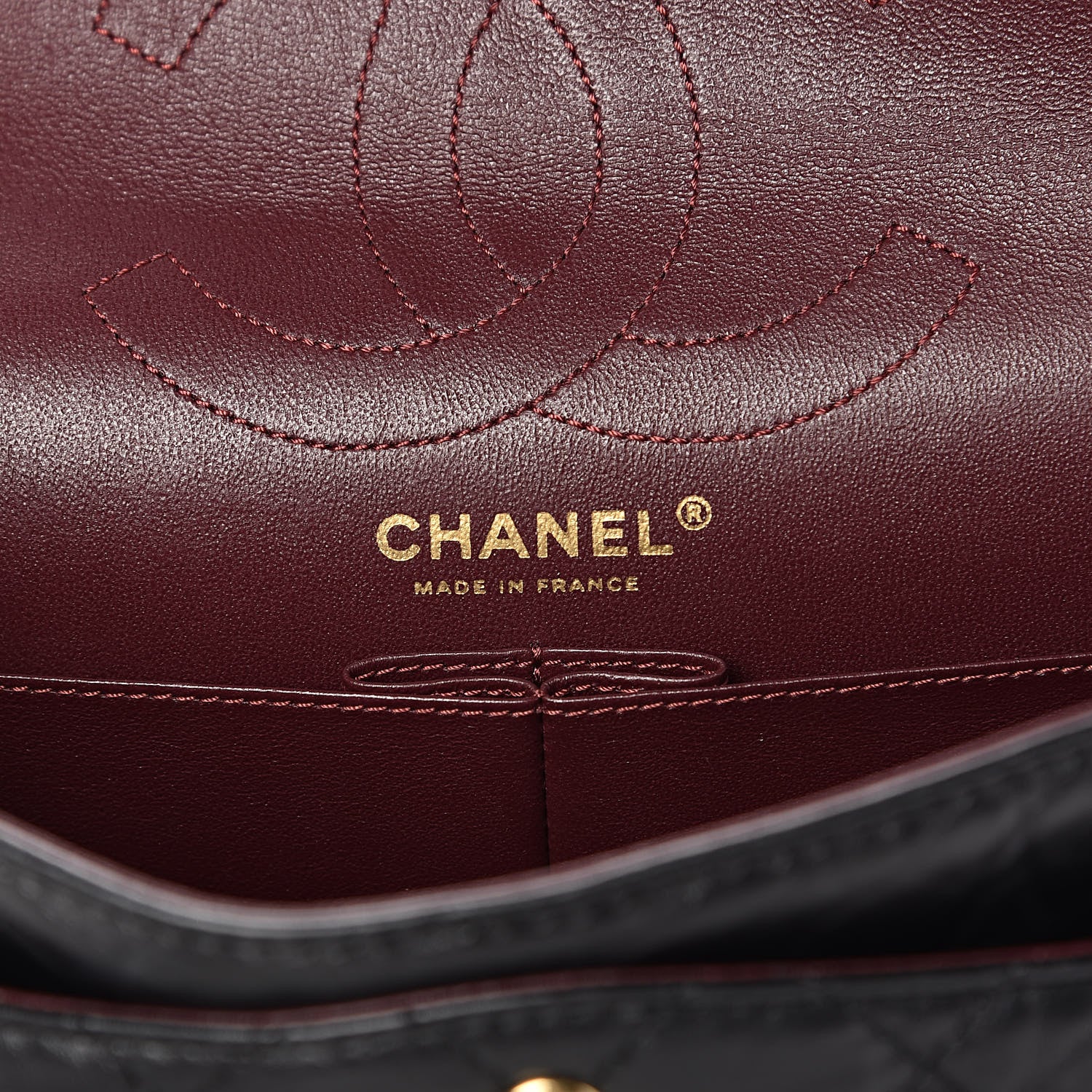 Chanel Aged Calfskin Quilted 2.55 Reissue 226 Flap Black 6 of 13