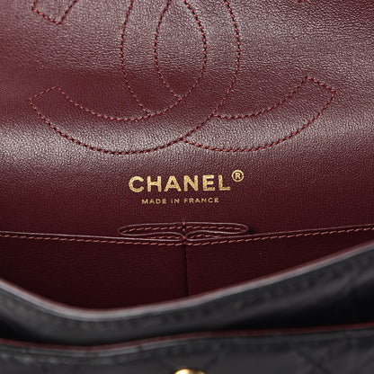 Chanel Aged Calfskin Quilted 2.55 Reissue 226 Flap Black 6 of 13