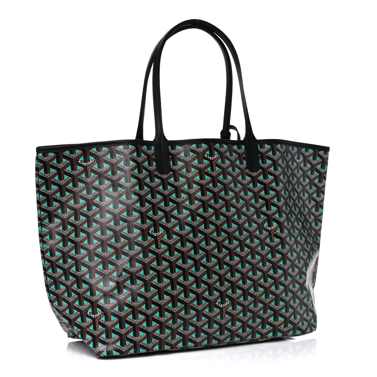 Goyard Goyardine Saint Louis Claire Voie PM Black Opaline 3 of 8