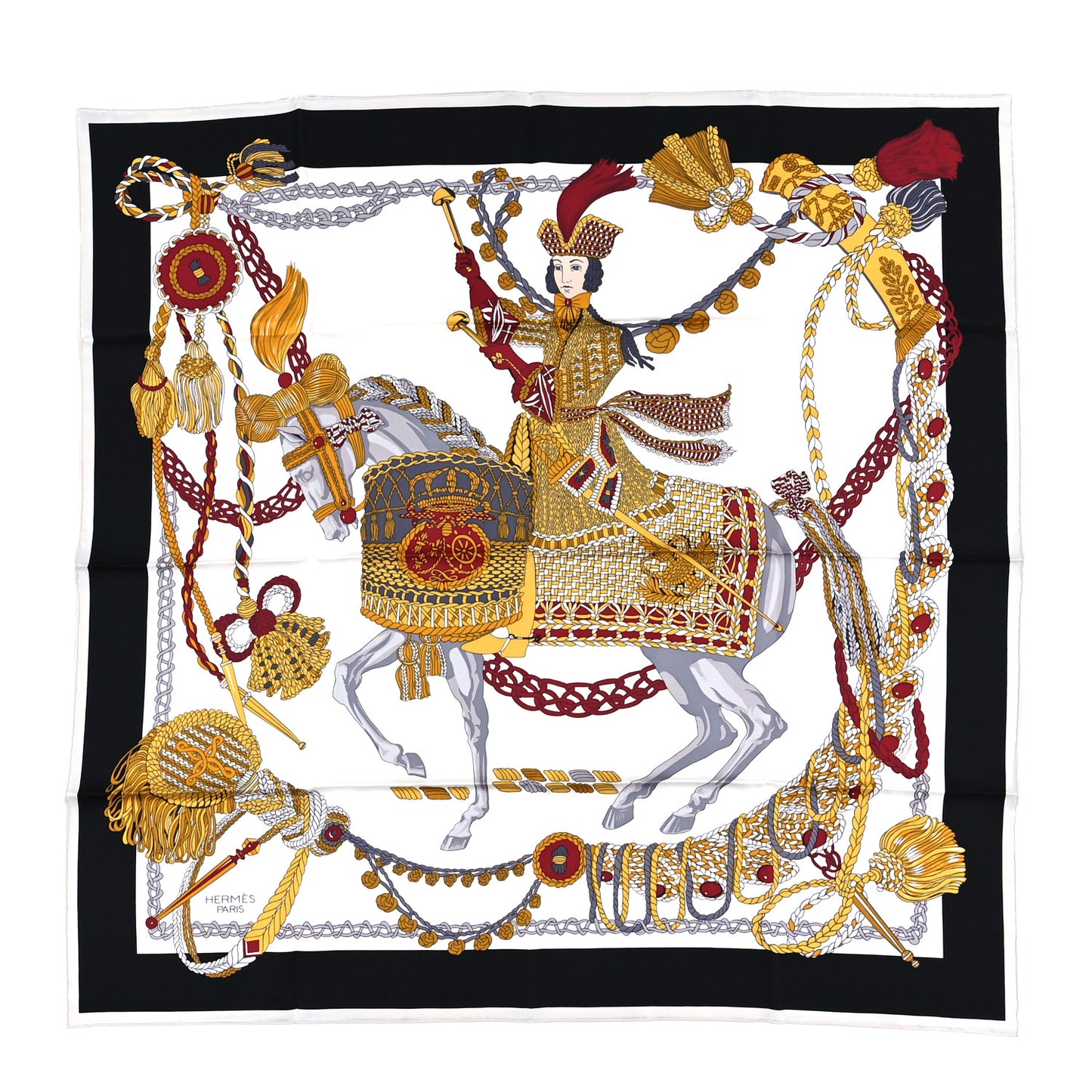 Silk Le Timbalier Scarf 90