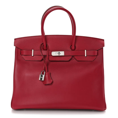 Hermes Epsom Birkin 35 Rubis 1 of 12