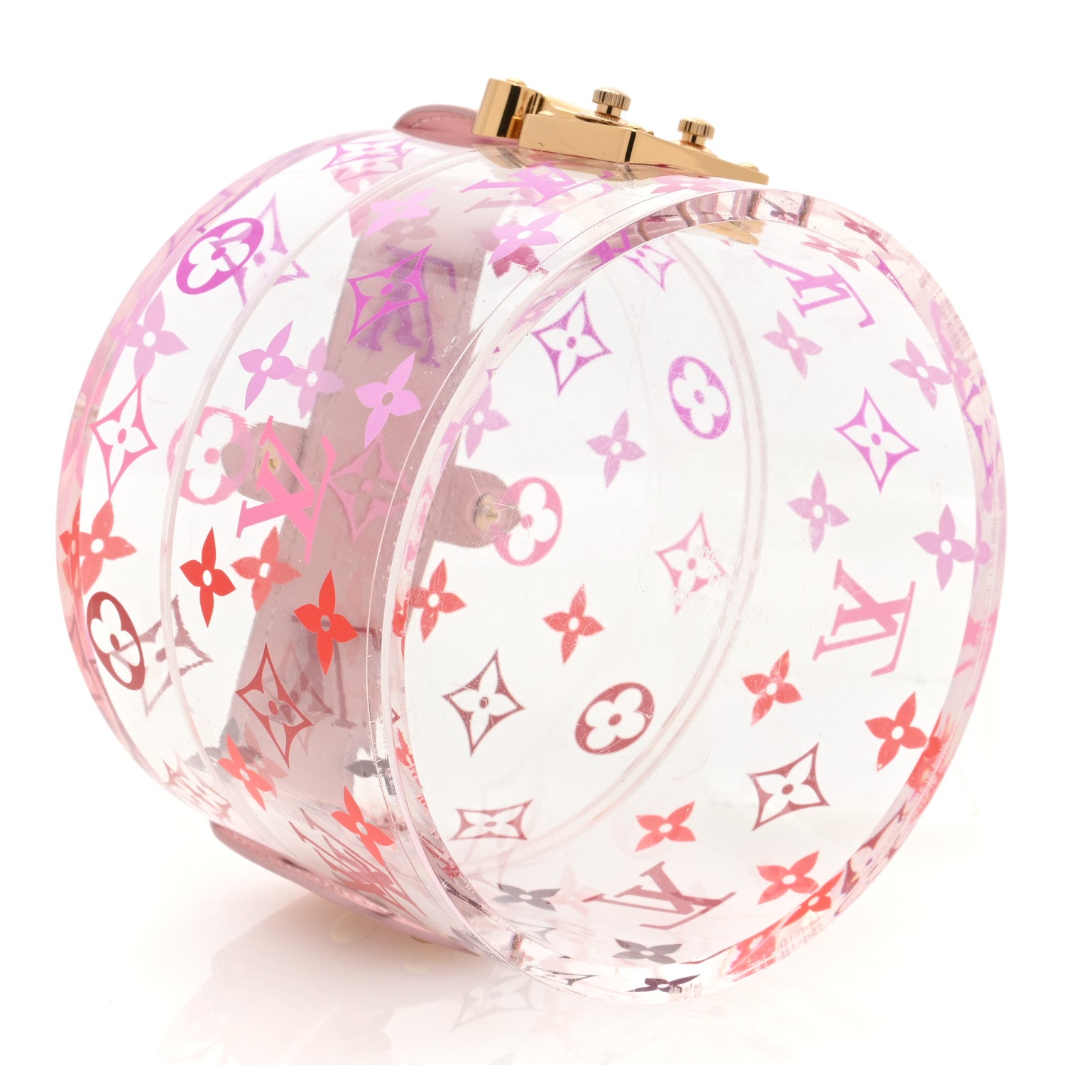 Louis Vuitton Transparent Plexiglass Box Scott Rose Ballerine 4 of 6