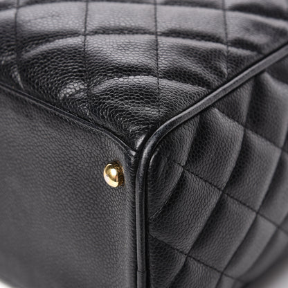 Chanel Caviar Quilted Large Bowler Black 11 of 14