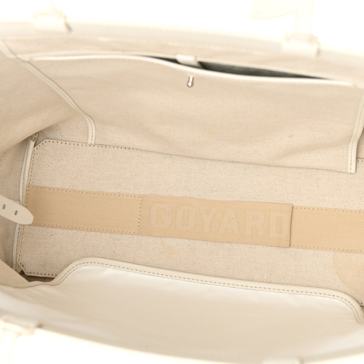 Goyard Goyardine Bellechasse PM White 5 of 14