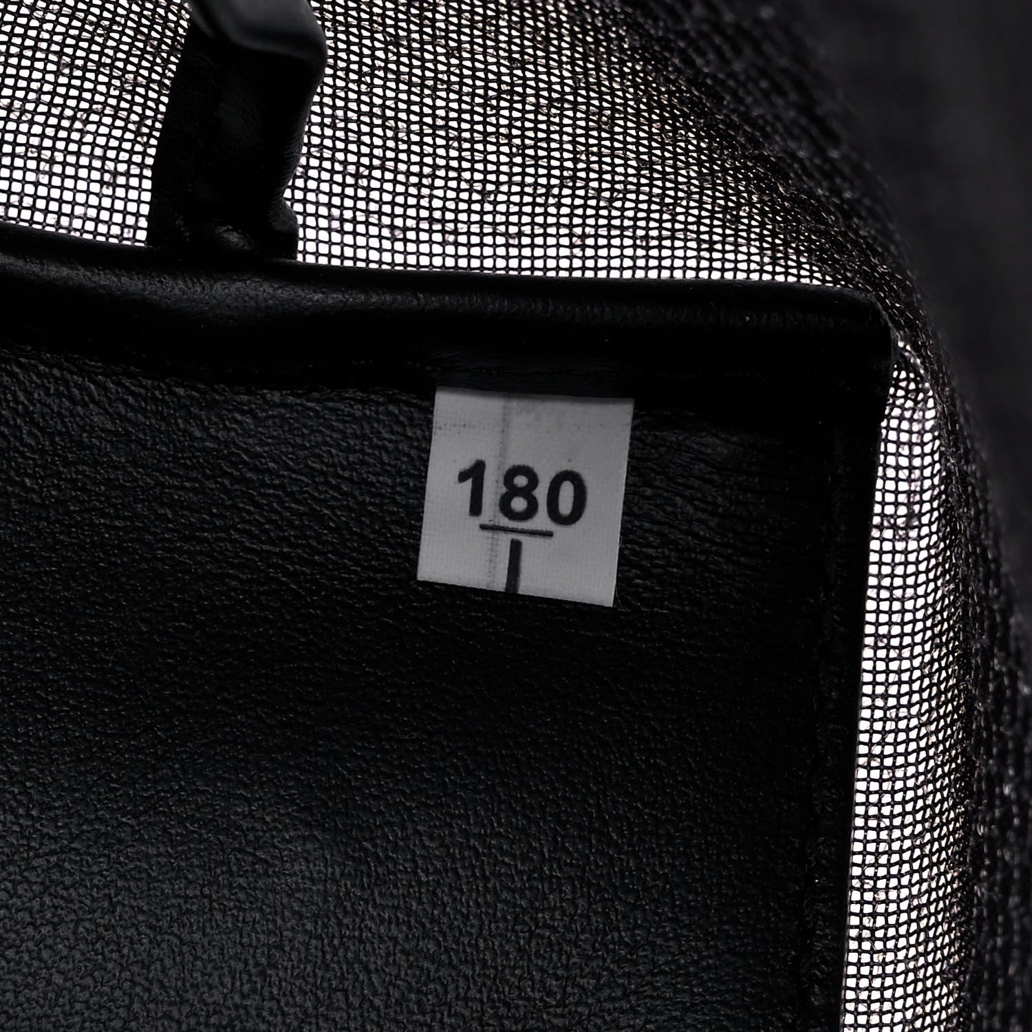 Prada Sequin Mesh Small Tote Bag Black 8 of 14