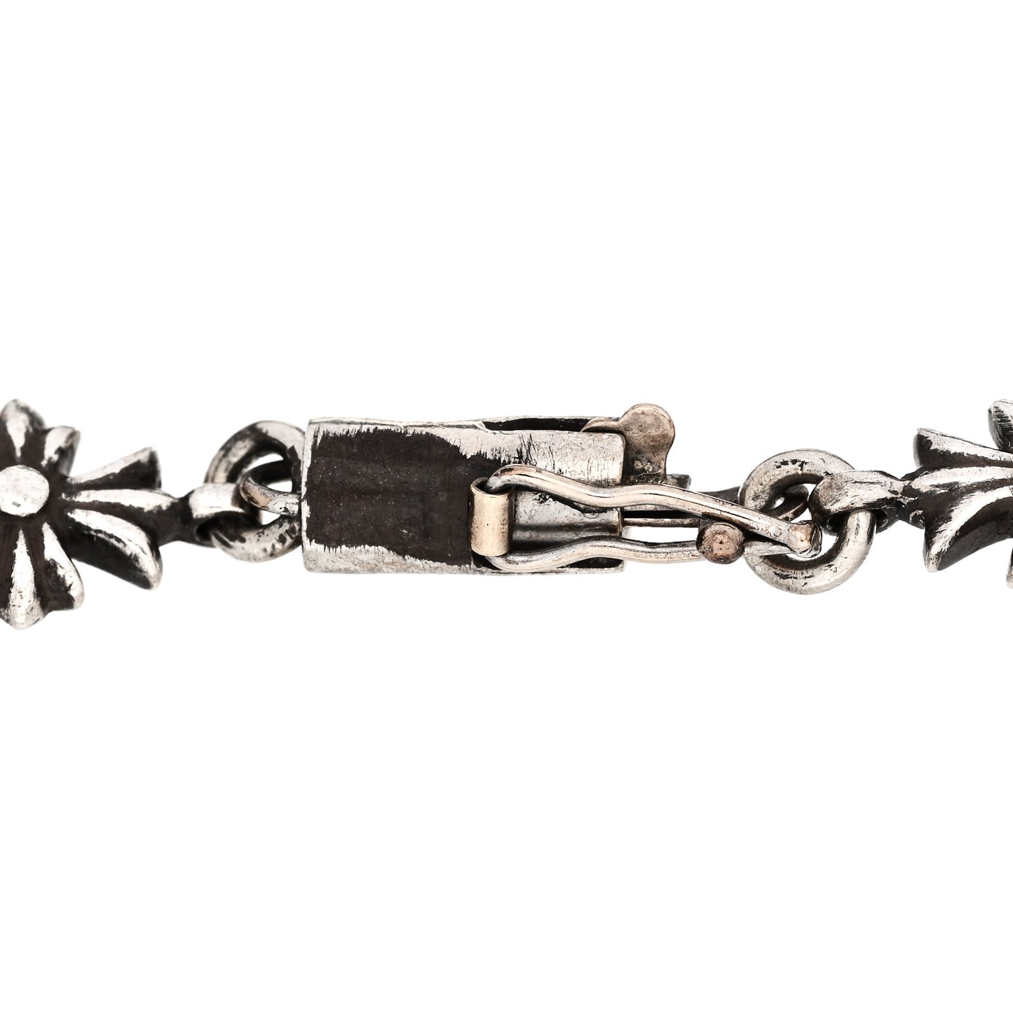 Sterling Silver Tiny E CH Plus Bracelet