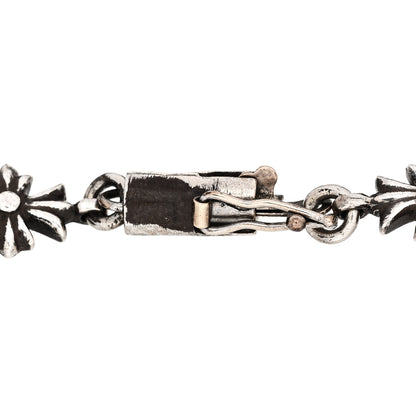 Chrome Hearts Sterling Silver Tiny E CH Plus Bracelet 3 of 5