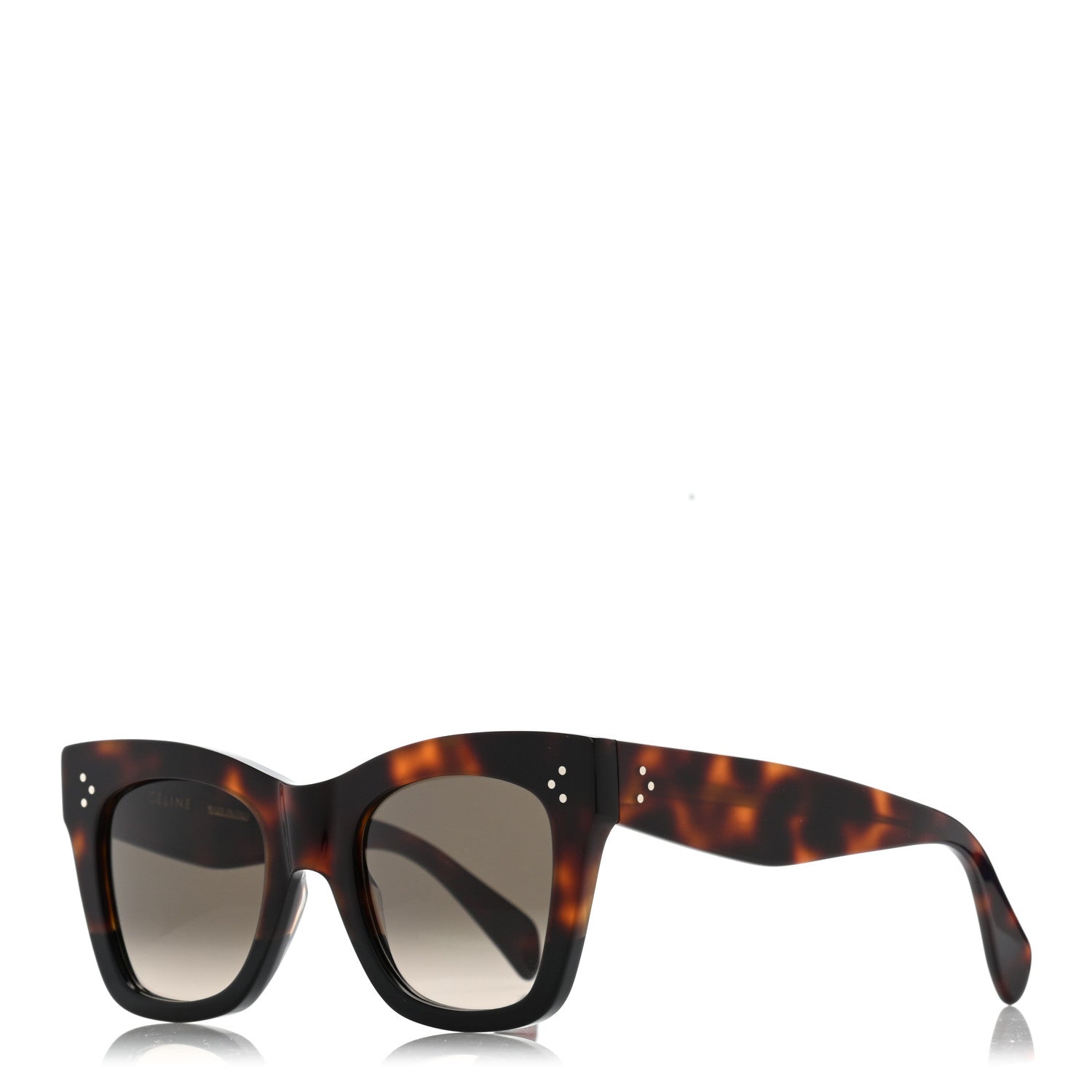 Celine Catherine Sunglasses CL 41090/S Tortoise 1 of 6