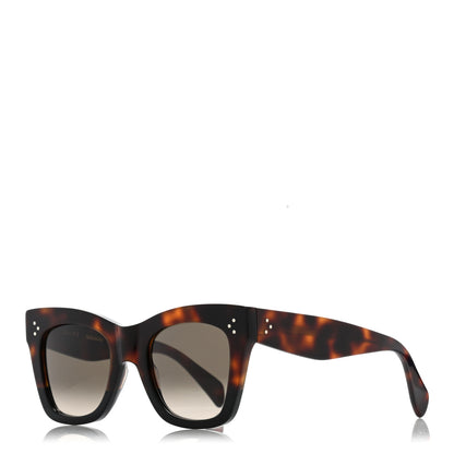 Celine Catherine Sunglasses CL 41090/S Tortoise 1 of 6