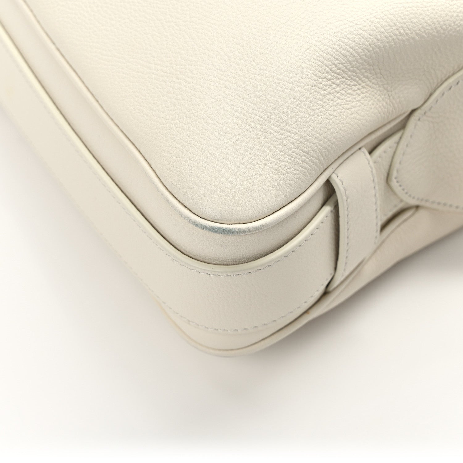 Celine Supple Calfskin Medium Romy Shoulder Bag Rice 10 of 10
