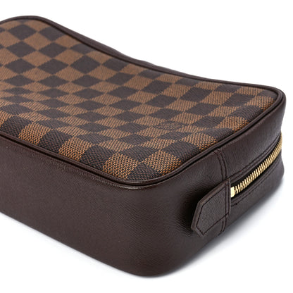 Louis Vuitton LOUIS VUITTON Damier Ebene Trousse Toilette 28 10 of 10