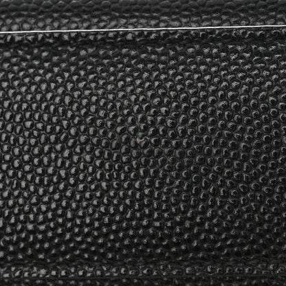 Saint Laurent Grain De Poudre Medium Classic Monogram Kate Satchel Black 19 of 19
