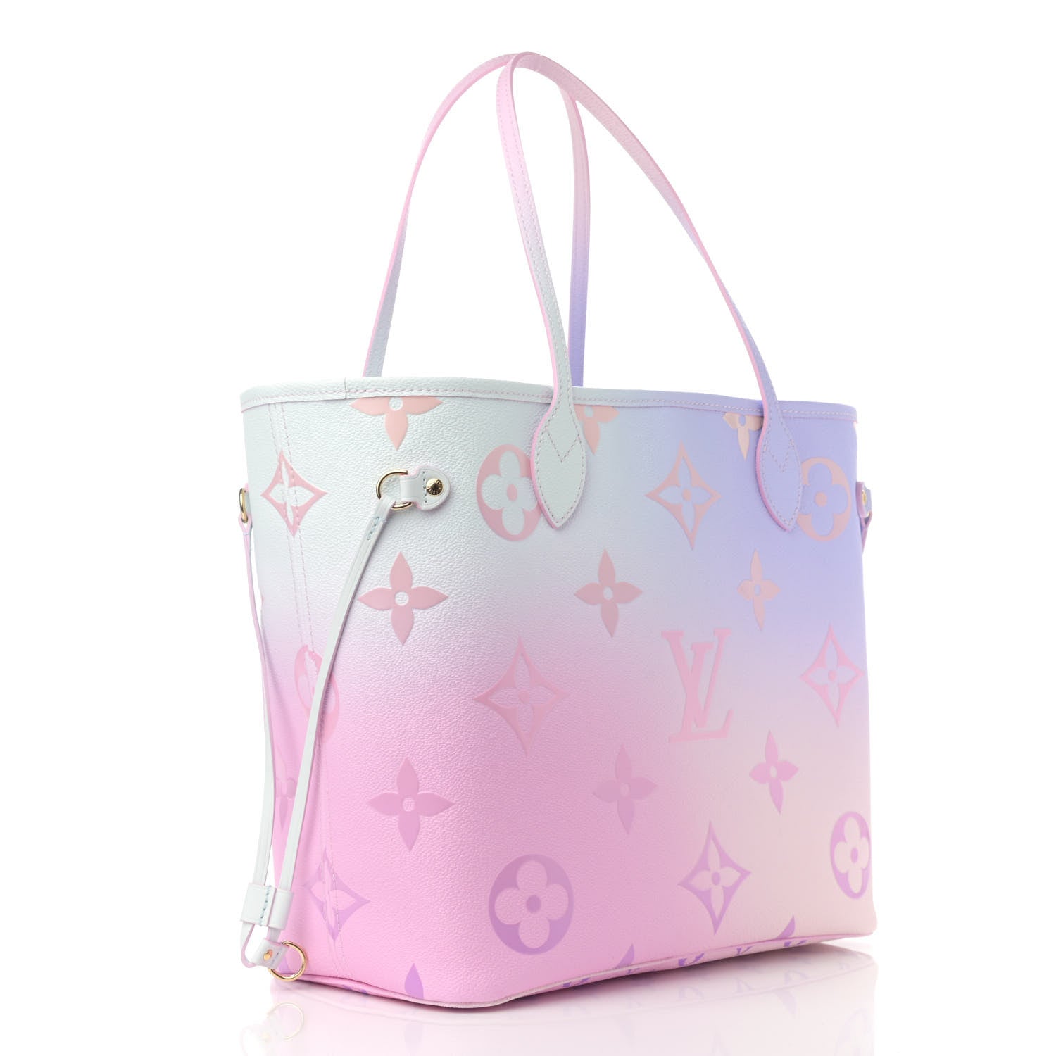 Louis Vuitton Monogram Giant Spring In The City Neverfull MM Sunrise Pastel 4 of 10