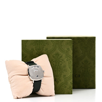 Gucci Stainless Steel Calfskin 35mm Grip Quartz Watch Green 5 of 5