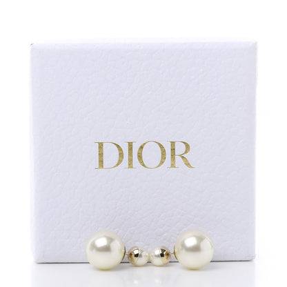 Christian Dior Pearl Mise En Dior Tribal Earrings 5 of 5