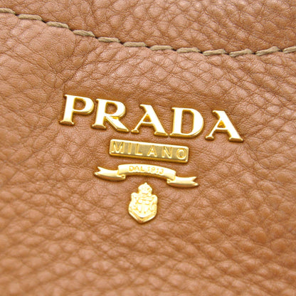 Prada Vitello Daino Tote Brandy 9 of 11