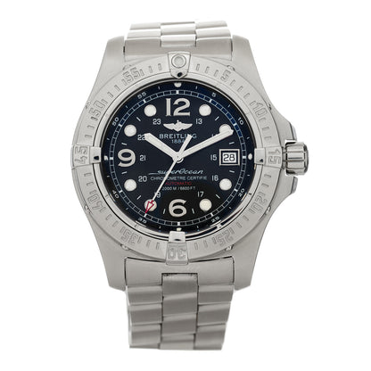 Breitling Stainless Steel 44mm Superocean Steelfish Automatic Watch Blue A17390 1 of 4