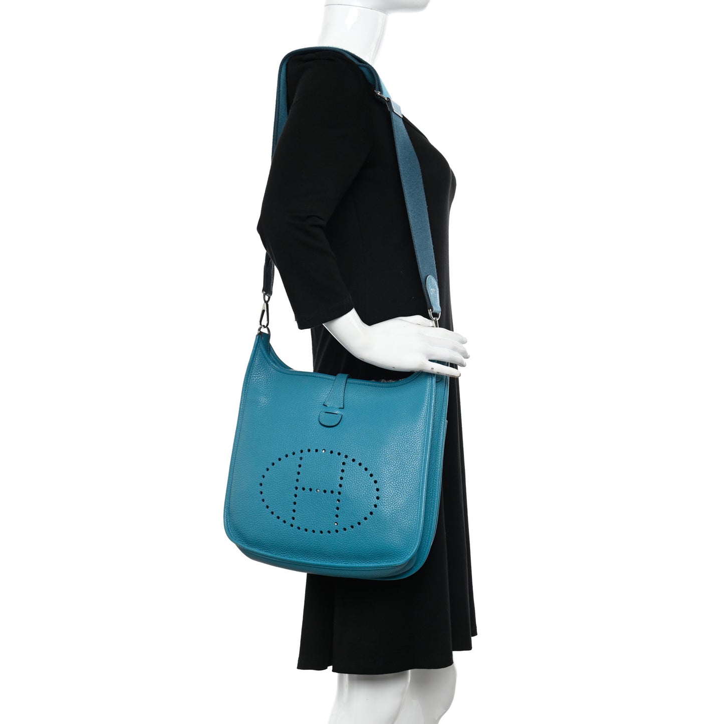 Taurillon Clemence Evelyne III PM Turquoise Colvert