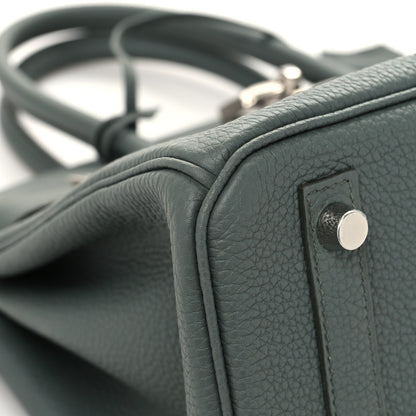 Hermes Togo Birkin 30 Vert Amande 9 of 13