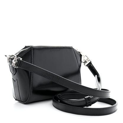 Givenchy Smooth Calfskin Nano Antigona Black 3 of 10
