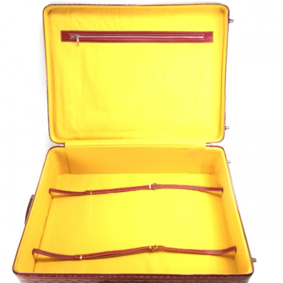 Goyard Goyardine Trolley MM Rolling Suitcase Red 7 of 10
