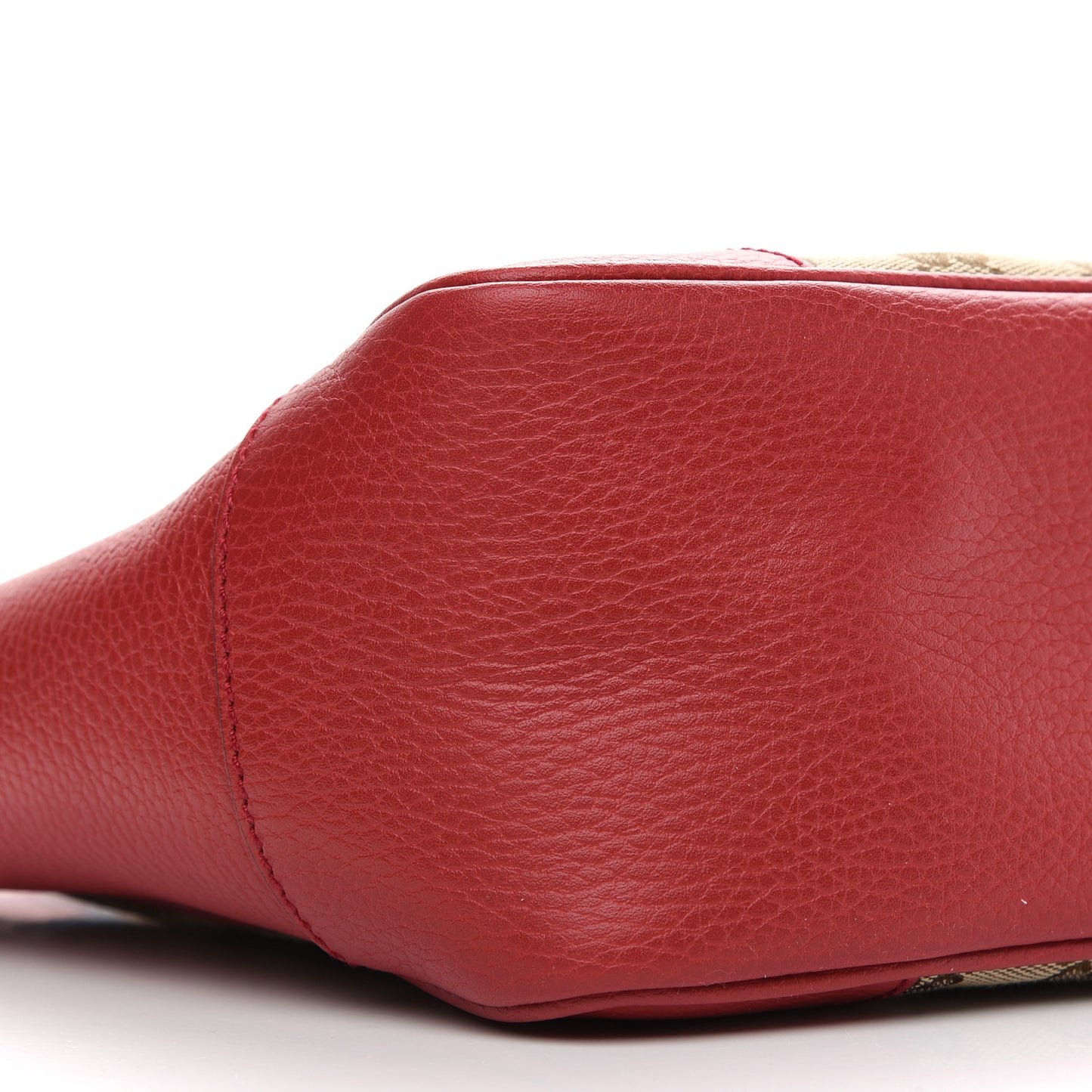Monogram Small Bree Tote Red