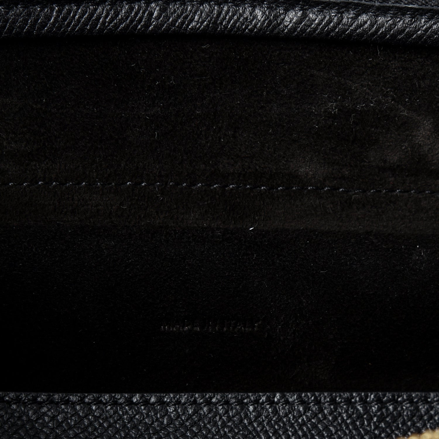 Celine Grained Calfskin Micro Belt Bag Black 6 of 9