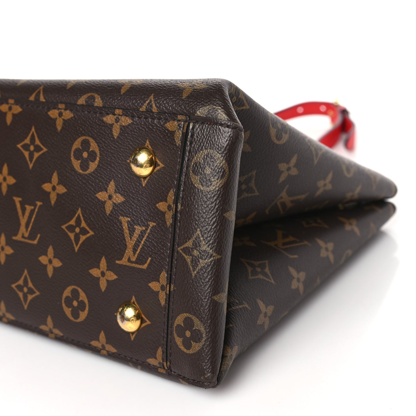 Monogram Flower Tote Coquelicot