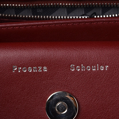 Proenza Schouler Smooth Calfskin Mini PS11 Classic Shoulder Bag Garnet 6 of 12