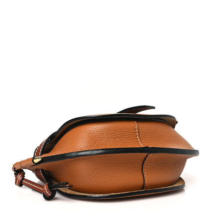 Loewe Grained Calfskin Mini Gate Crossbody Bag Caramel Pecan 4 of 10