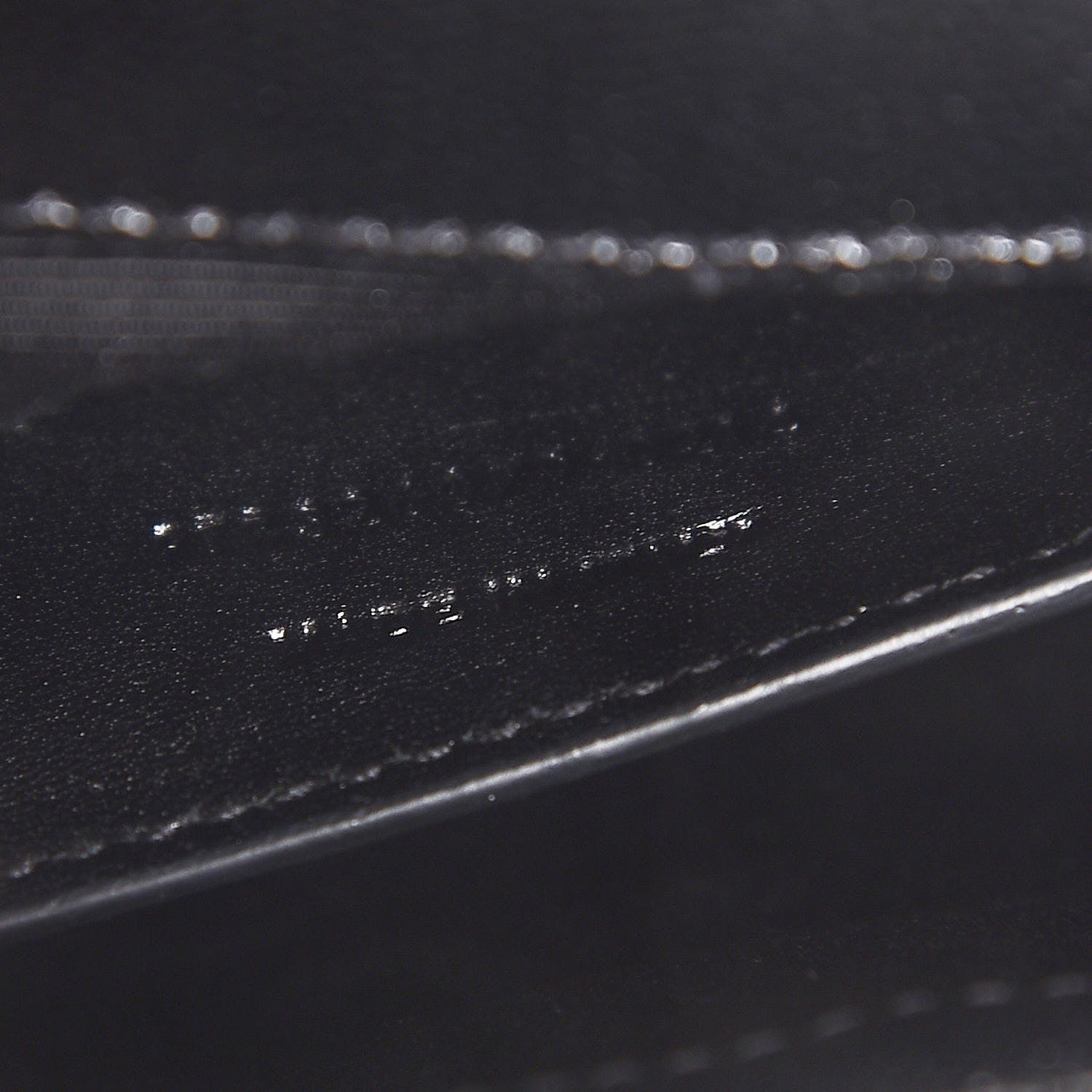 Saint Laurent Grain De Poudre Monogram Cassandre Clutch Black 7 of 7