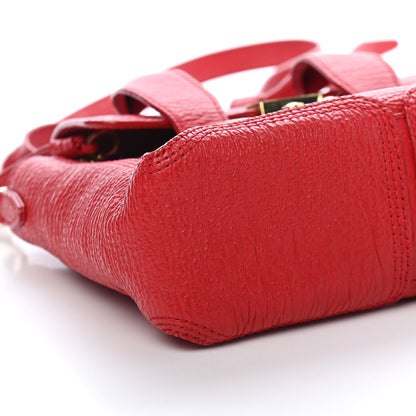 3.1 Phillip Lim Textured Calfskin Mini Pashli Satchel Red 7 of 8