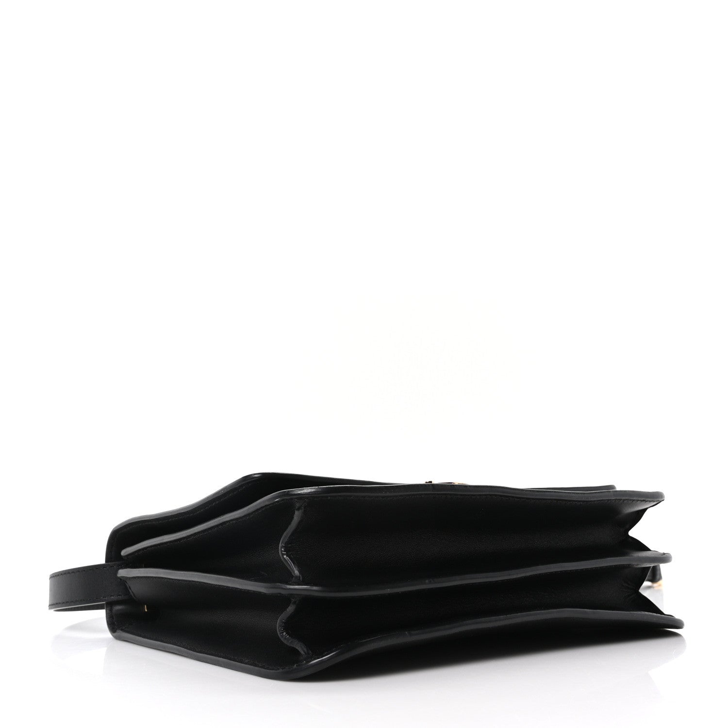 Burberry Calfskin Medium TB Bag Black 7 of 17