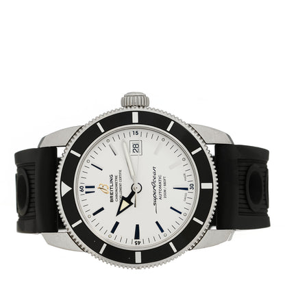 Breitling Stainless Steel Rubber 42mm Superocean Heritage II B20 Automatic Watch A17321 2 of 5