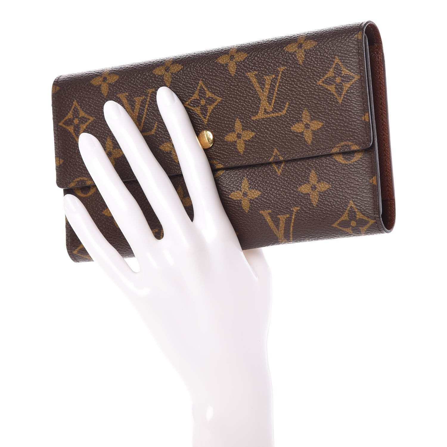 Louis Vuitton Monogram Porte Tresor International Wallet 2 of 7