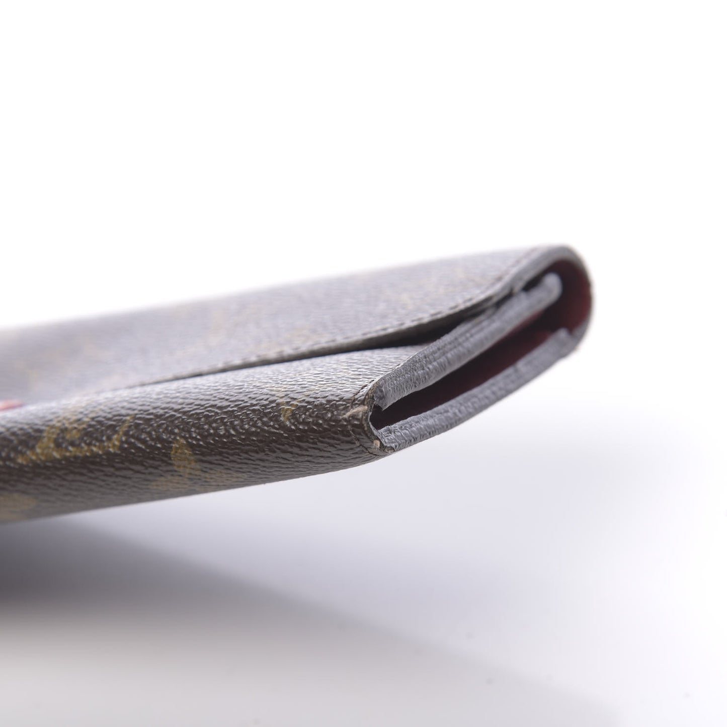 Monogram Emilie Wallet Red