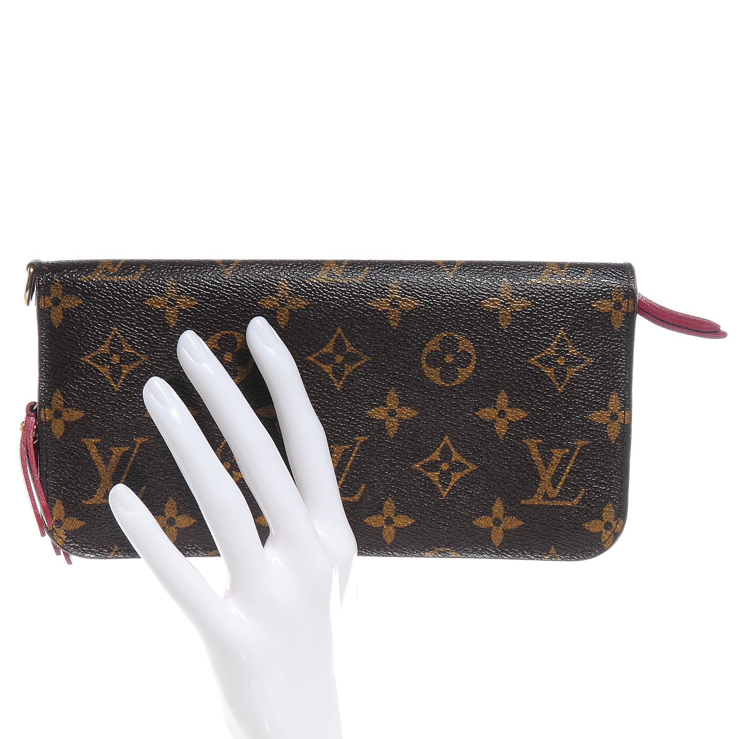 Louis Vuitton Monogram Insolite Wallet Red 2 of 7