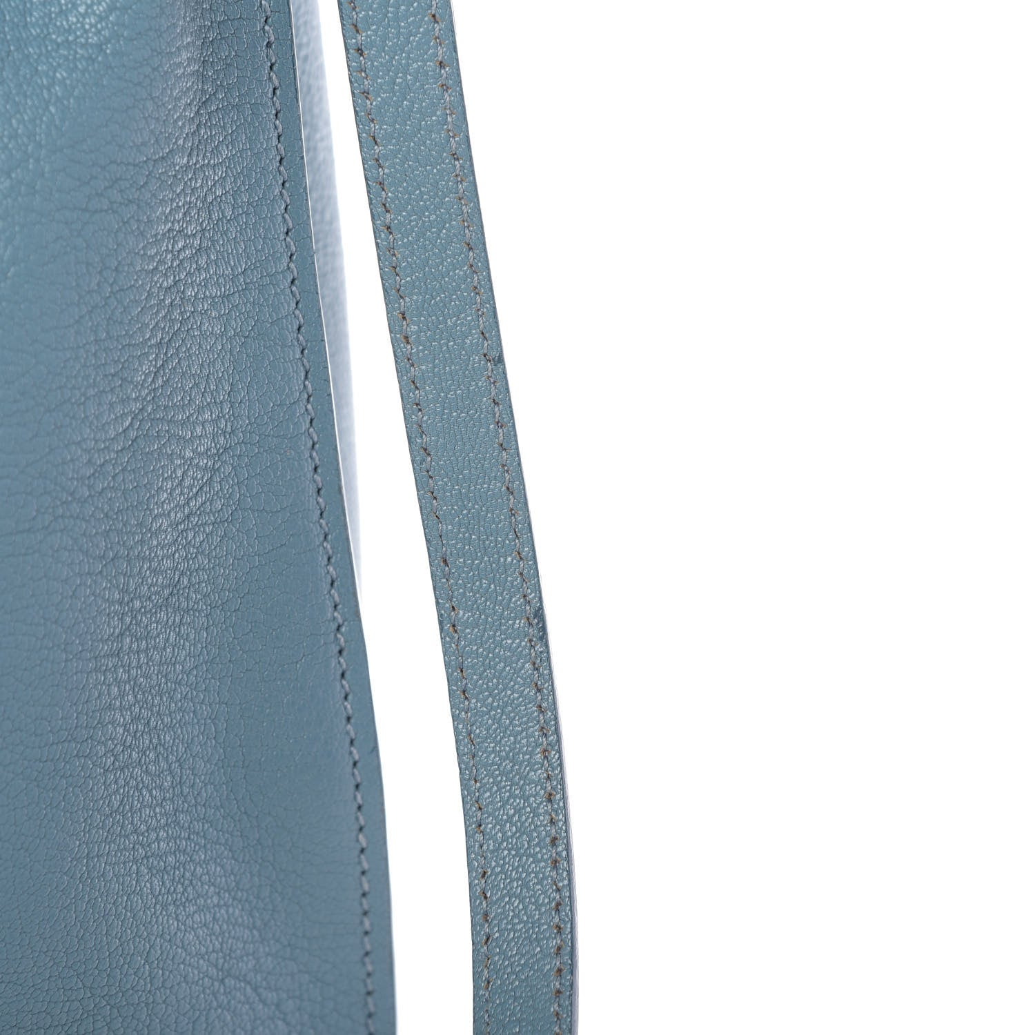 Miu Miu Goatskin Madras Shopping Tote Azzurro 12 of 12