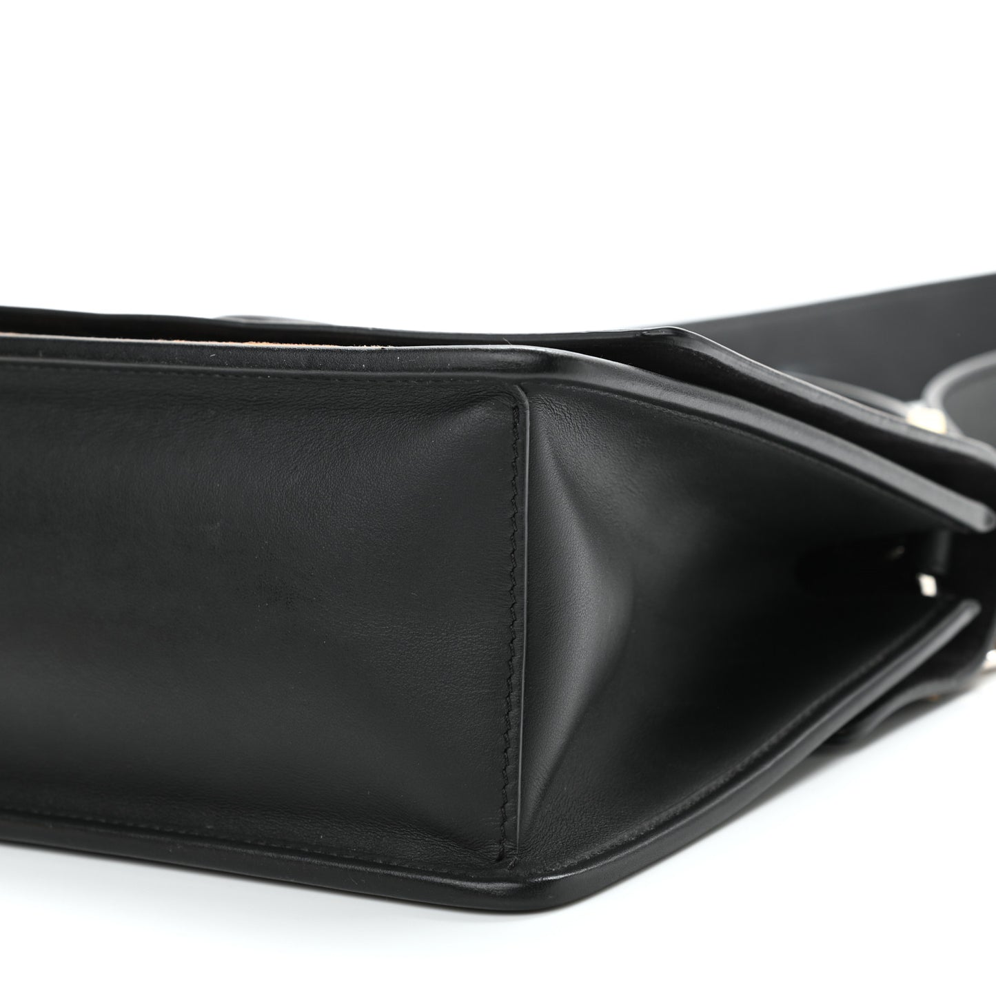 Vitello Century Velvet F is Fendi FF Kan I Shoulder Bag Black Tobacco