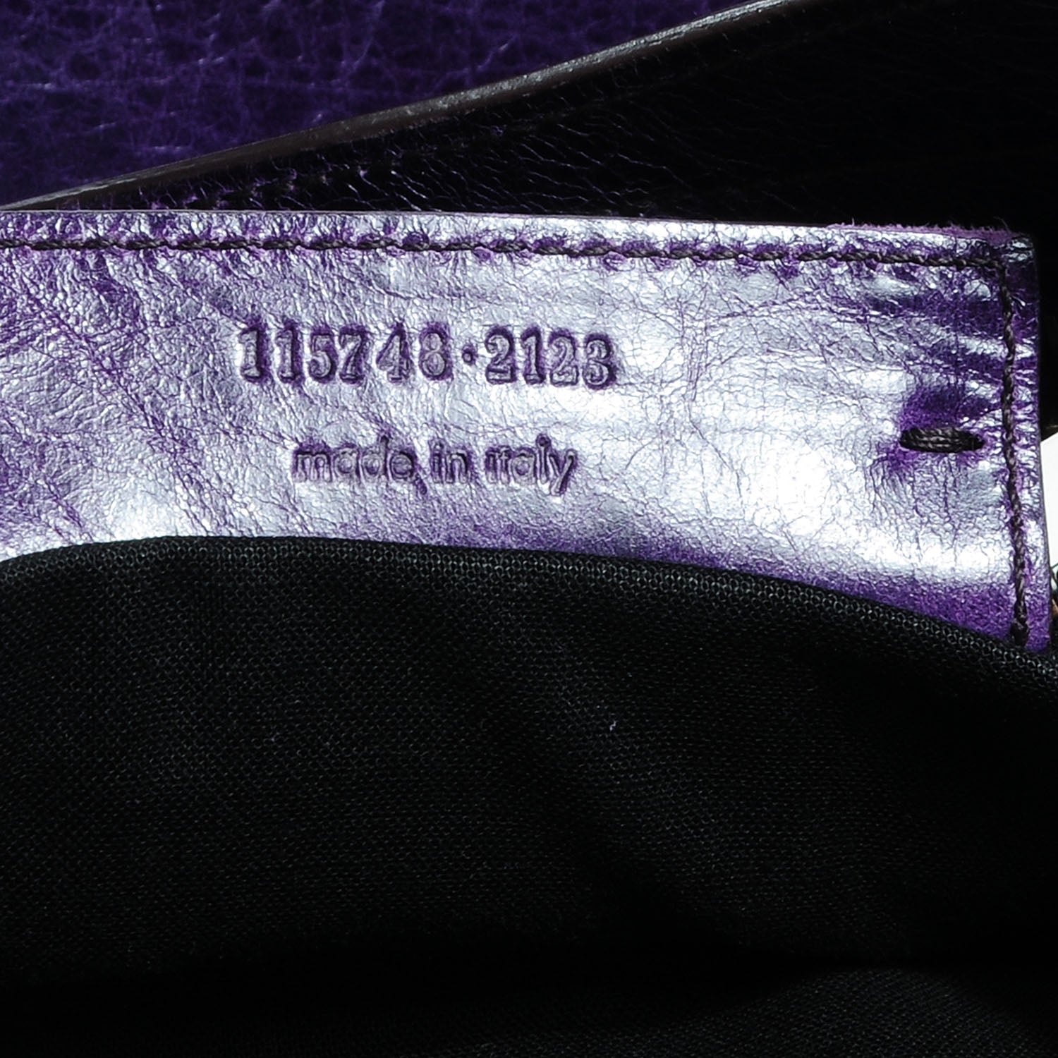 Balenciaga Agneau City Violet 9 of 11