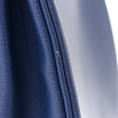 Hermes Evercolor Verso Kelly Retourne 28 Bleu Brighton Capucine 12 of 17