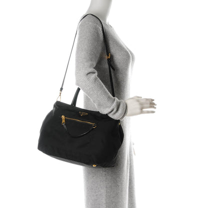 Prada Tessuto Nylon Tote Nero Black 2 of 10