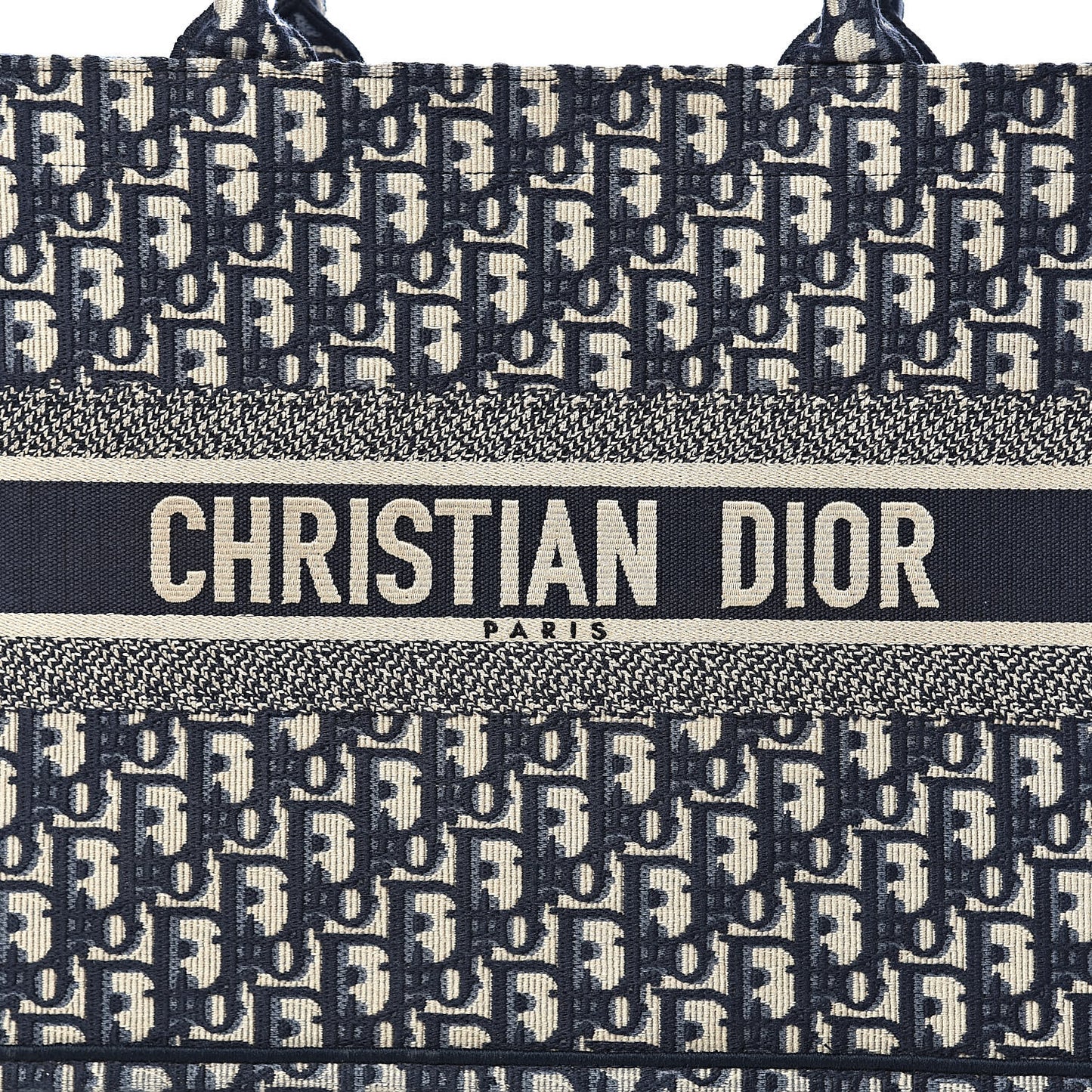 Oblique Medium Book Tote Blue Multicolor