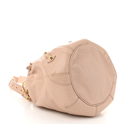 Balenciaga Agneau Giant 12 Gold Hardware Mini Pompon Rose Aubepine Rose Light 5 of 13