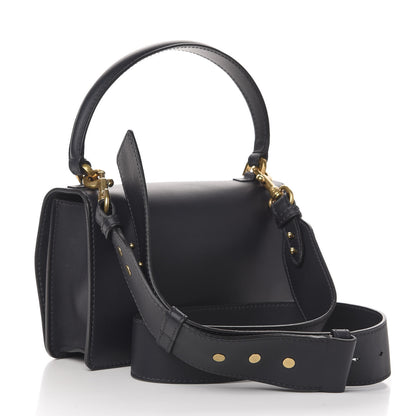 Christian Dior Smooth Calfskin Dio(r)evolution Top Handle Medium Flap Deep Blue 3 of 9