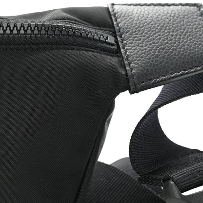 Christian Dior X KAWS Nylon Calfskin Bee Belt Bag Black 12 of 12