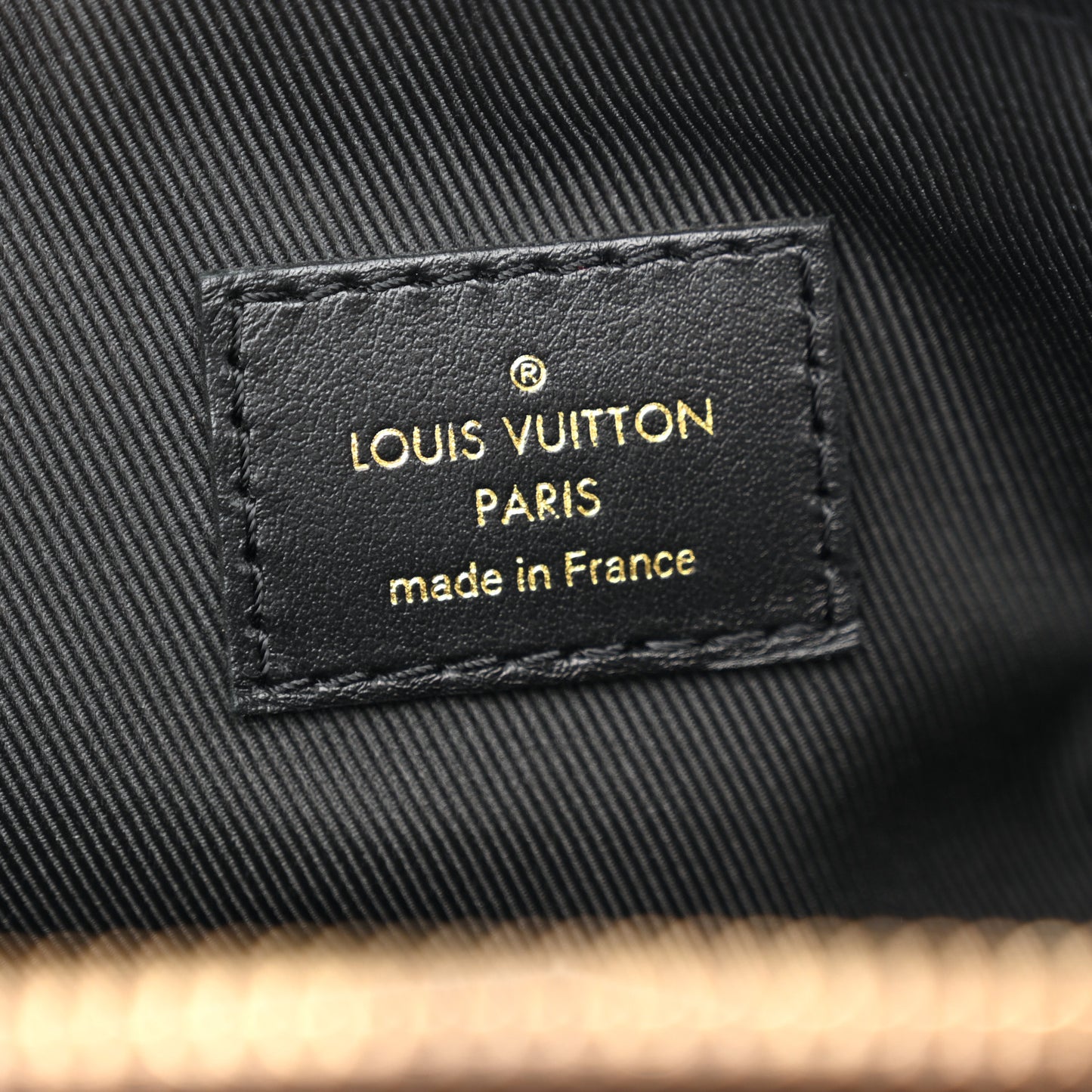 Damier Ebene Odeon Tote MM Black